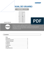 Manual Commax DP-2HPR (SP)