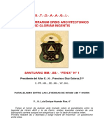 Paralelismo Entre Las Leyendas de Hiram Abí y Osiris - V. . H. .Luis Enrique Huamán Ríos, 4°