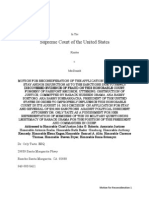 RHODES V MacDONALD (SCOTUS - SANCTIONS) - Motion For Reconsideration of Stay