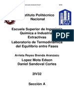 Práctica 1 "Equilibrio de Fases para Sustancias Puras"