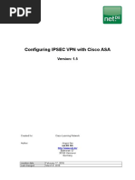 Ipsec With Cisco Asa