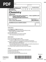 Chemistry: Pearson Edexcel