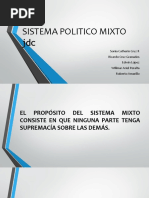 Sistema Politico Mixto