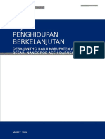 Kajian Penghidupan Berkelanjutan: Desa Jantho Baru Kabupaten Aceh Besar, Nanggroe Aceh Darussalam