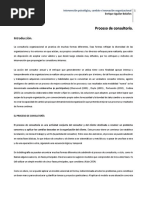 Proceso de Consultoria y Desarrollo Organizacional