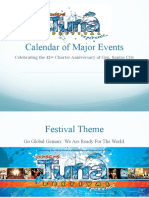 Calendar of Major Events: Celebrating The 42 Charter Anniversary of Gen. Santos City