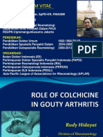 Role of Colchisin in Gouty Artritis