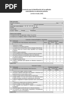 Inventario para Alumnos AS - Primaria