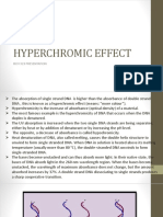 Hyperchromic Effect