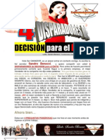 4 Disparadores de DECISION para El EXITO Con Sandro Benecci Conferencista Escritor y Coach Internacional