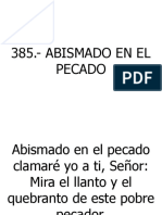 385.-Abismado en El Pecado