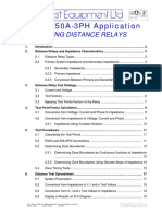 T R 1 - Testing Distance Relays