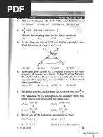 NSTSE Class 7 Solved Paper 2010