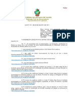 Lei 7.371-71 Utilidade Pública Goiás