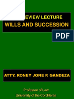 Wills and Succession