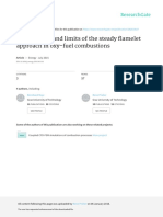 The Usability and Limits of The Steady Flamelet Approach in Oxy-Fuel Combustions