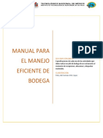 Manual de Bodega