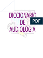 Diccionario de Audiologia