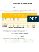 Análisis de Costos y Cargas de Una Instalación Eléctrica (Cursos)