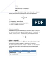 10 Formulas para Medir El Riesgo y Rendimiento