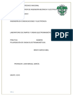 Practica 3 Campos y Ondas Electromagneticas