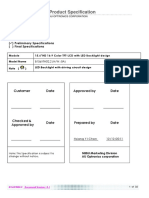 Product Specification: ( Final Specifications