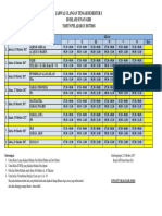 Jadwal Uts I 2017-2018