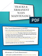 Track Maintenance