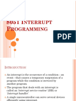 LAB 11 8051 Interrupt Programming