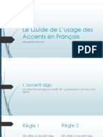 Le Guide de L'Usage Des Accents en Français