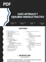 Gases Arteriales y Equilibrio Hidroelectrolítico