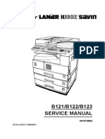 Manual de Servicio RICOH B121