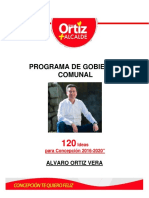 120 Ideas para Concepcion - Programa de Gobierno Comunal Alvaro Ortiz