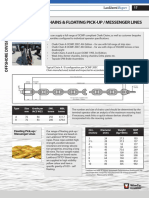 Chafe Chains & Floating Pick-Up and Messenger Lines