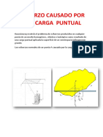 Esfuerzo Causado Por Una Carga Puntual Trabajo