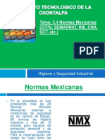 Equipo 4. Normas Mexicanas (STPS, Semarnat, Ine, Cna, SCT)