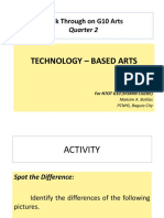 ARTS 2ND QUARTER - Technology-Based Arts