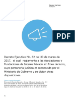 Asociaciones Sin Fines de Lucro Panama 2017 PDF