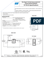 W 750 IS Specification Sheet PDF