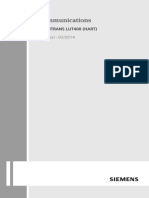 Communications: For Sitrans Lut400 (Hart)