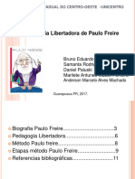 Slide Paulo Freire