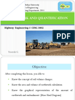 CH 5 Earthwork and Quantification