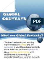 Global Contexts: International Baccalaureate