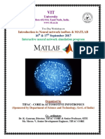 Two Day Workshop On Introduction To Neural Network Toolbox & MATLAB-17