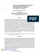 Analisa Pengaruh Kadar Air Terhadap Fluoresensi Klorofil Daun Bayam Menggunakan Metode Pencitraan Fluoresensi (Fluorescence Imaging)