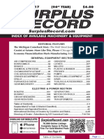 November 2017 Surplus Record Machinery & Equipment Directory