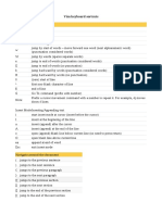 Vim Keyboard Shortcuts