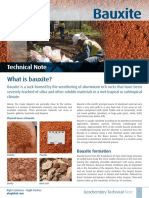 Bauxite Technical Note