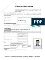 Application Form