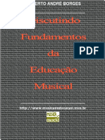 Discutindo Fundamentos Da Educacao Musical